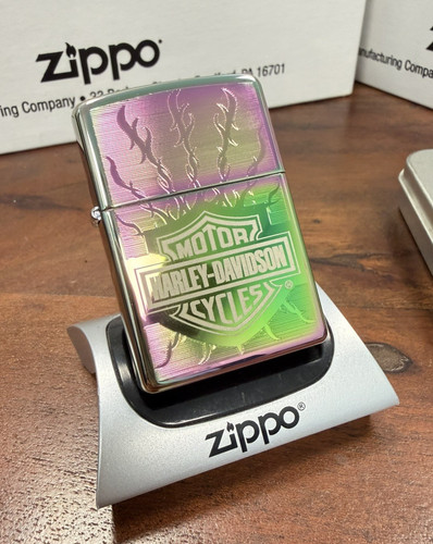 Genuine zippo lighter - lighter, harley