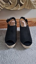 4 inch espadrilles wedge sandals Shoes Women Size 5 EU 38