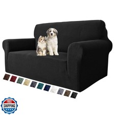 MAXIJIN Stretch Loveseat Sofa Slipcovers 1 Piece Love Seat Couch 