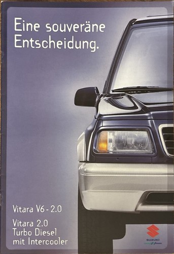 Suzuki vitara and 2 - v6, 2.0