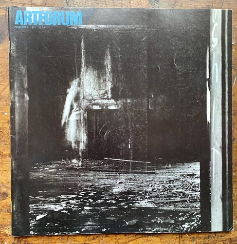 Artforum november 1974 issue - artforum,,
