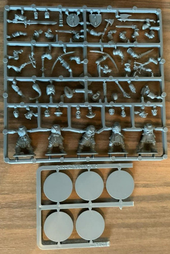 Soldiers sprue bases - soldiers,