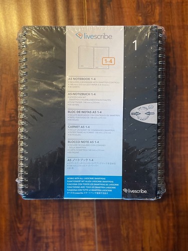 Livescribe notebooks 4 - notebooks, 1-4