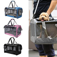 Mesh Dog Crate Cat Puppy Pet Carrier Travel Portable Kennel Cage House Easipet