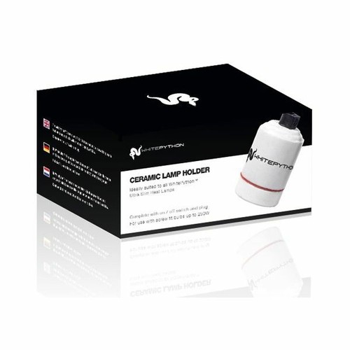 White python reptile ceramic - white,