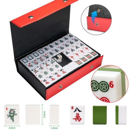 Chinese mahjong set - mahjong, tiles
