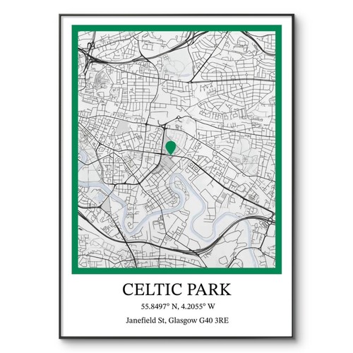 Celtic football poster - poster,,