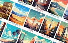 Vintage Travel Posters Fashion