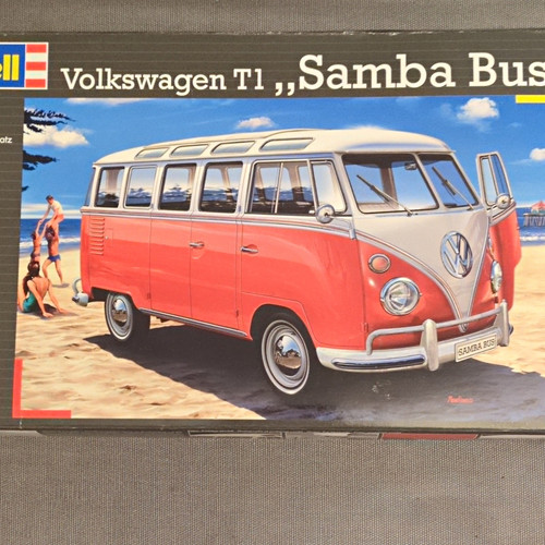 Revell volkswagen samba bus - revell,
