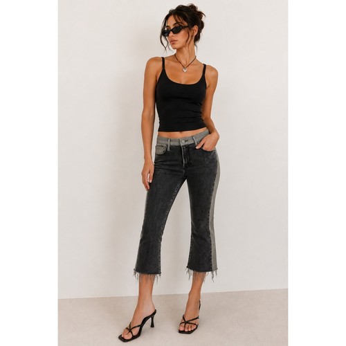 Frame pixie crop mini boot - le,