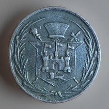 GB, 1847 Farthing Token