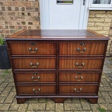 Solid mahogany draw leather - solid,