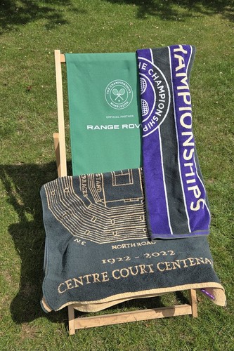 Wimbledon bath towels - towels, and