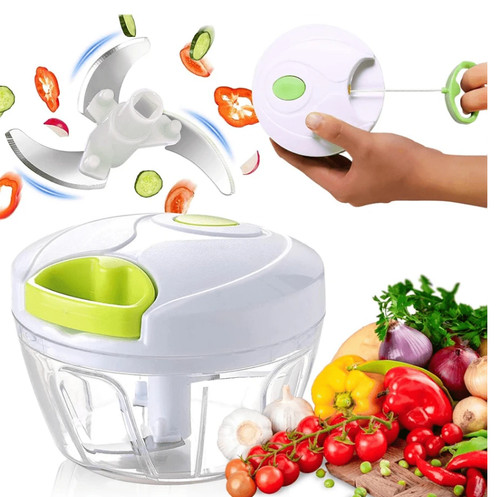 Manual food chopper - food, vegetable