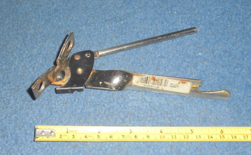 Vintage hand held - /, tin