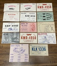 CB Radio QSL Postcard Lot Of