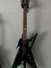 Dean Electric Guitar Razorback Black 22 Frets Used