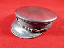 Antique Silver Plated American Postman's Hat Table Snuffbox - William Barthman 