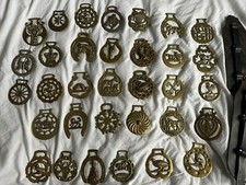 VINTAGE ENGLISH HORSE BRASS