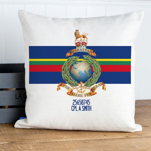 Royal marines cushion cover - marines,