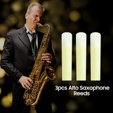  3pcs Alto Saxophone Reeds Sax Resin Reed Saxophone Accessories Strength 2.0