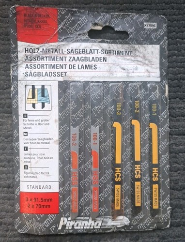 Black decker jigsaw - &, blades