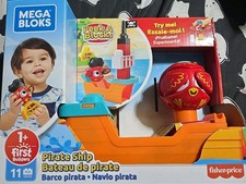 Mega Bloks Pirate Ship  Fisher