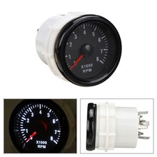 2'' 52mm Rev Counter 0-8000