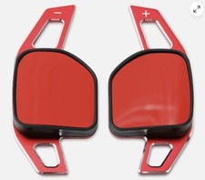 RED Audi Red DSG Paddle Shift