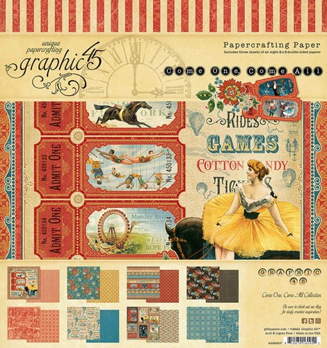 Graphic paper pad - graphic, 8"