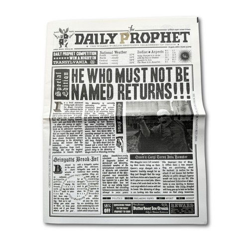The daily prophet newspaper - prophet,