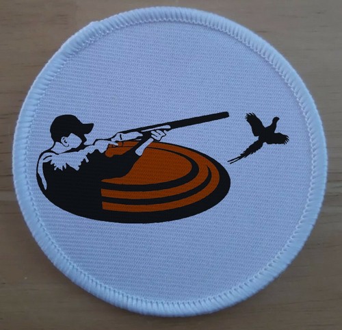 Clay pigeon shooting patch - shooting,