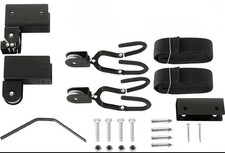 Kayak Hoist - Overhead Pulley System for Kayak, Canoe, Bike, or 1 Pack, Black 