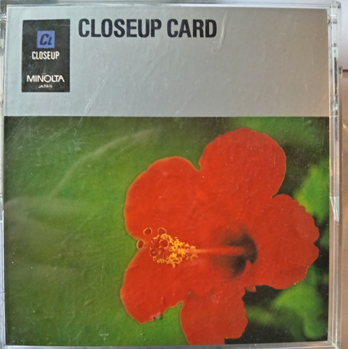 Minolta close card for - minolta, up