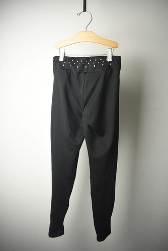 Girls black gym leggings - girls,