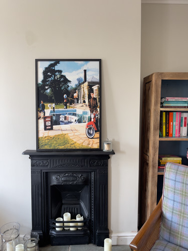 Oasis fine art - print, here