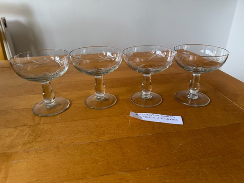 Lovely vintage etched glass - lovely,