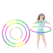 Hula hoop kids exercise