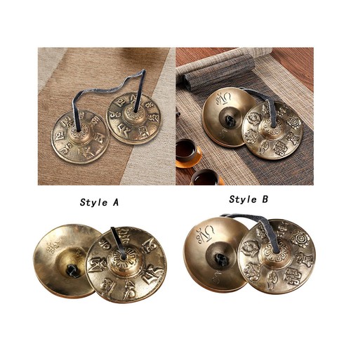 Tibetan tingsha cymbals - tingsha,