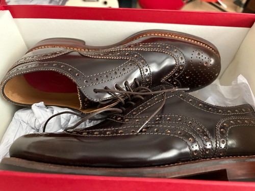 Grenson stanley brogues - stanley, dark