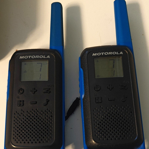 Motorola walkie talkie pair - motorola,