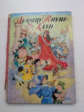 Nursery Rhyme-Land by Hilda Boswell - 1950s Approx - Collins Book