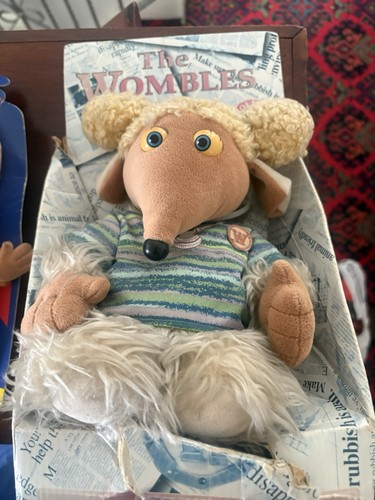 Vintage alderney womble plush - alderney,