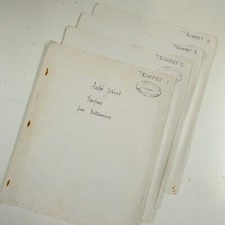 ANDRE JOLIVET fanfares pour britannicus , trumpet parts 1-4