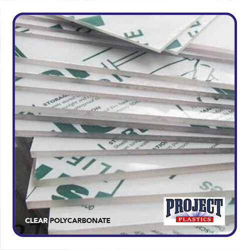 Clear polycarbonate sheet - clear,