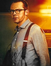 Simon Pegg Signed Mission