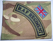 RAF MULTI TERRAIN PATTERN BLANKING PATCH  RAF REGIMENT.