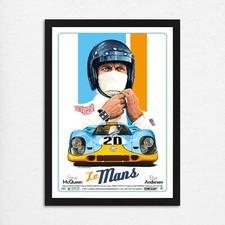 Le Mans Film Poster -