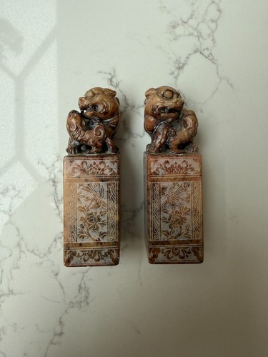 Antique pair chinese hand - antique,