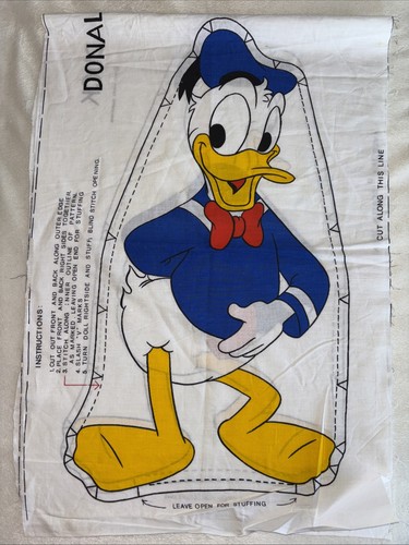 Vintage donald duck fabric - vintage,